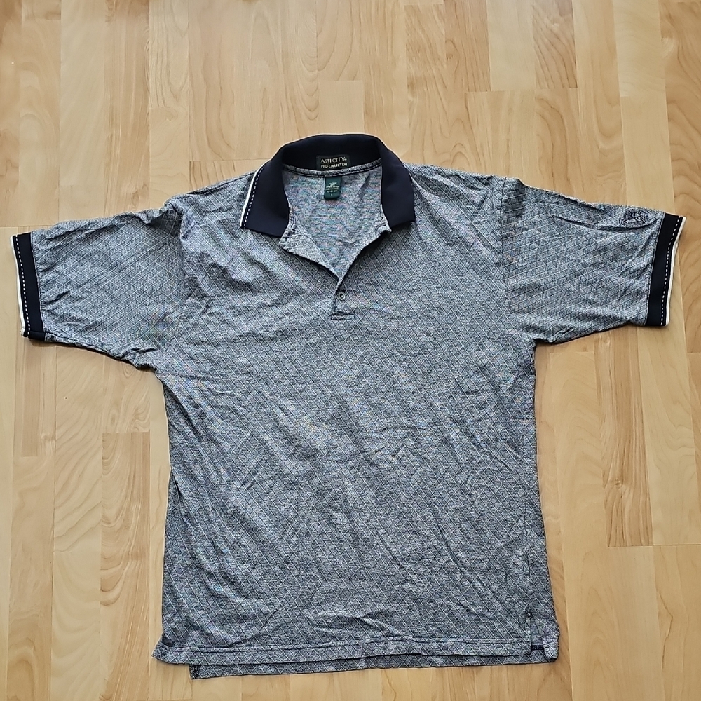 Men's Gray Polo Shirt